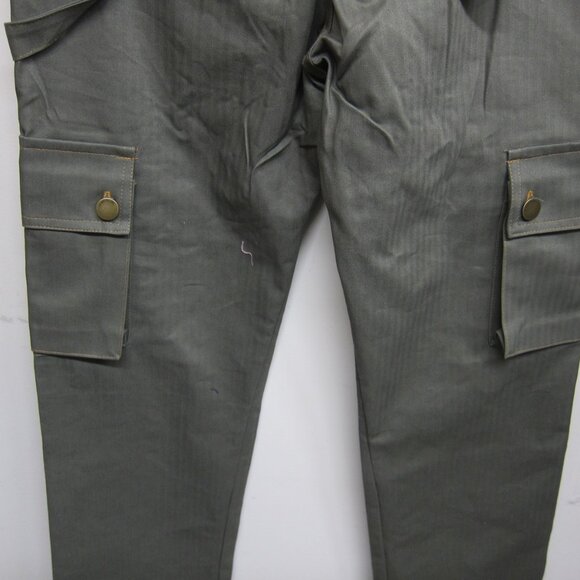 Jaefields Cargo Monkey Pants Military Green  (16" Across Waist/31-32" Inseam ) - Picture 6 of 9